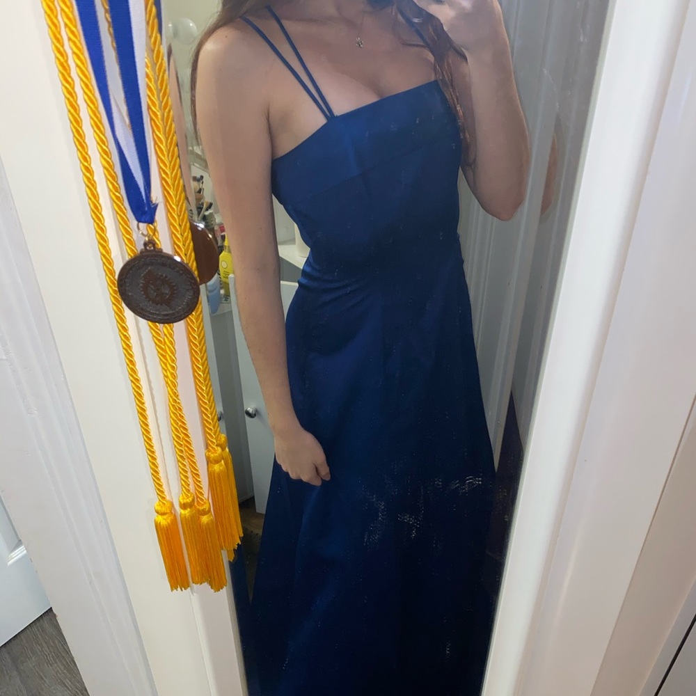 BLUE FORMAL DRESS
